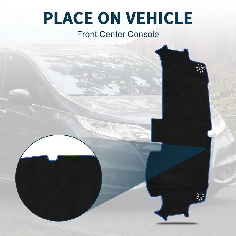 Honda STEPWGN AIR SPADA 2022-2023 Black Blue Dashboard Cover Mat