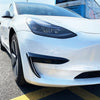 Tesla Model 3 Front Bumper Side C Canards Covers Trims (2017–2023)