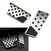 Jeep Wrangler JK Stainless Steel Gas Brake Pedal Covers (2007-2017)