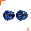 Honda Monkey 125 Z125 CNC Aluminium Blue Side Frame Caps (2018-2024)