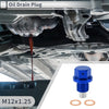 Car Motorcycle Boat Set M12x1.25 Engine Oil Drain Plug with Gasket