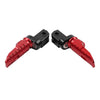 Daytona 675, Street Twin 900 Red Front Footrests (2006-2024)