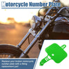 Number Plate Honda XR CRF XR50 CRF50 50cc 70cc Green