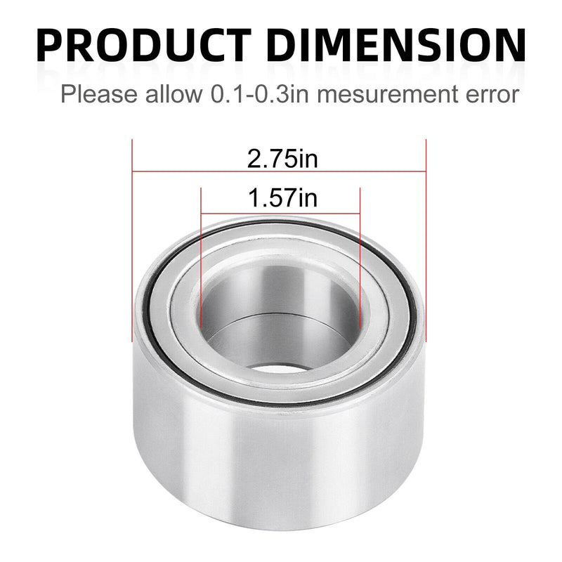 Honda Talon 1000R / 1000X 2019-2023 Front/Rear Wheel Bearing + Circlip
