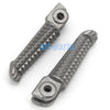 Yamaha YZF R6 Silver Front Footrest Pegs (1999-2020)
