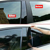 GMC Yukon XL Suburban 6 x Door Window Trim Cover Pillar Post (2015–2020)