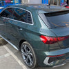 Audi A3 S3 8Y Gloss Black Rear Side Louver Quarter Window (2021–2023)