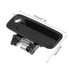 Toyota Camry Black Front Left Driver Side Exterior Door Handle (2007-2011)