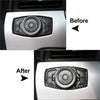 Ford F150, Mustang, Explorer Carbon Fiber Headlight Switch Trim Sticker (2014-2023)