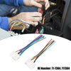 Kia Rio Car Stereo CD Player Wiring Harness Adapter (2001-2005)