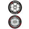 Car Wheel 14"-22" Tire Lettering Sticker Decal with Red Stripes