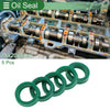 Oil Seal / 14x20x5mm / Seal Ring Rotary Shaft Seal TPU Green 5 Pcs