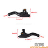 Harley Touring Road Glide FLTRU FLHR Finger Clutch & Brake Levers Red (2009-2023)