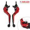BMW S1000XR CNC Folding Extendable Brake Clutch Levers (2015-2021)