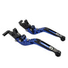 Honda CRF1100L CRF1000L Africa Twin Blue Extendable Brake Clutch Levers (2020-2023)