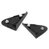 Toyota Corolla Left & Right Side Mirror Corner Triangle Cover Trim (2008-2013)
