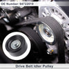 Jeep Wrangler (2007-2018) Black 1 x Piece Drive Belt Idler Pulley