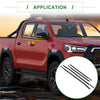 Toyota Hilux 4pcs Weatherstrip Window Seal (2015)