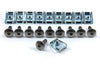 M / C 10 x m6 6mm Belly Pan Bolt Fairing Kit Stainless Steel Bolts & Clips