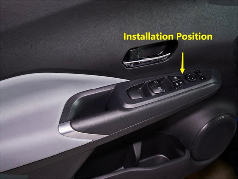Nissan Kicks Window Lift Panel Lid Steel Cover Trim (2016-2020)