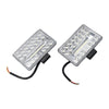 12V–24V Vehicles Rectangular LED Headlights