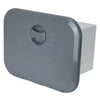 Caravan / Boat / RV Grey Lid 3 Drawers Access Hatch Storage Box