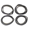 Door Rubber Seal Set 4 Fits Toyota Corolla AE80 AE82 EE80 4D Sedan 1983-87 D09