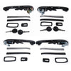 VW Passat Jetta Golf Mk1 Mk2 Front Rear L+R Door Handles (1974-1994)