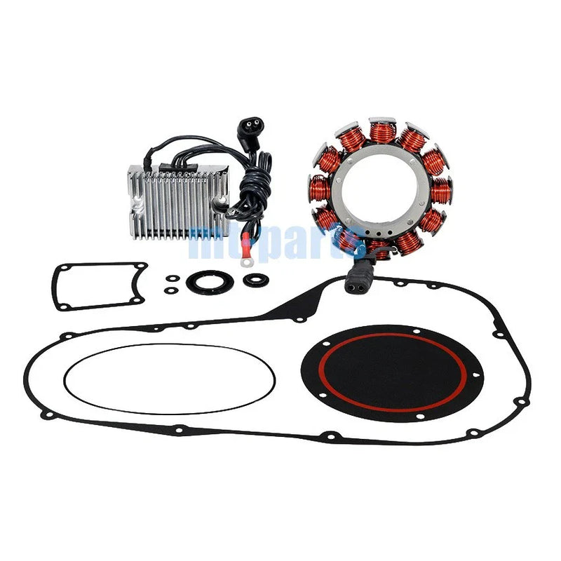 Harley Dyna Super Glide Stator, Regulator, Gasket (1999-2000)
