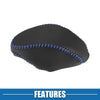 Toyota RAV4 (2019-2023) Black Blue Stitches Auto Gear Shifting Knob Cover
