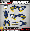 Husqvarna TC 85 (2018-2021) - HAMMER Style Stickers Graphic Kit