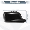 BMW 3 Series E46, 7 Series E65 Rearview Mirror Cover Cap Gloss Black (2000-2006)