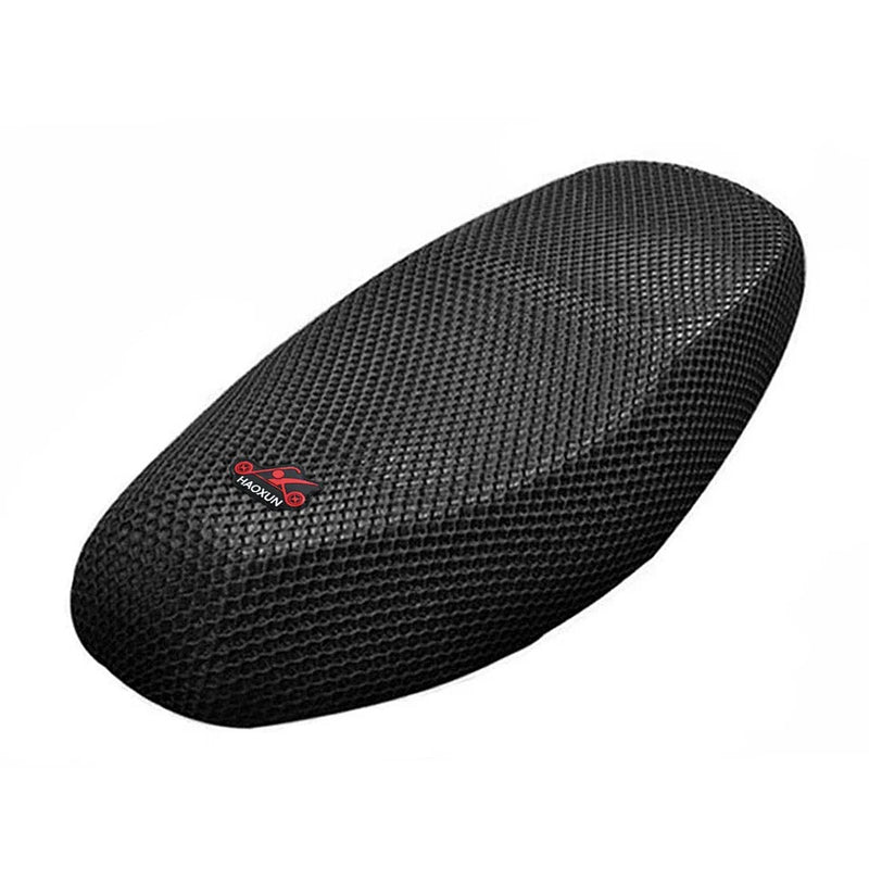 Motorcycle Black Seat Saddle Cushion Cover Protector