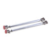 Adjustable Chrome Front Bumper Lip Splitter Strut Rods