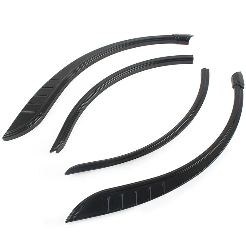 Harley Tri-Glide Ultra Black Rear Fender Flares Trim (2014-2023)