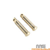 Harley Sportster XL883L XL883R XL883 Forty-Eight Brass Foot Pegs