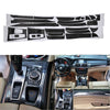 BMW E70 Interior Trim Decals Carbon Fiber (2007–2013)