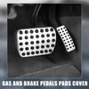 Mercedes-Benz GLE GLS ML GL 350 2 x Gas Brake Pedal Pads Covers (2013-2019)