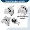 Dodge Dart Trans Mount Set Engine (2013 - 2016)