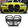 BMW G80 G82 M3 M4 Real Carbon Fiber Front Bumper Grill Mask Air Vent fit
