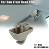 Dodge Gray Plastic Sun Visor Hook Clip Bracket