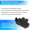 Peugeot 208 Rear Trunk Latch Lock Actuator (2012-2019)