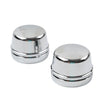 Harley Touring Road King Electra Glide Front Axle Cap Nut Covers (2000-2007)