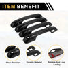 Toyota 4Runner (2010-2019) Black 4pcs Exterior Door Handle Covers