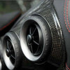Ferrari F430 2005-09 Real Carbon Fiber Central AC Vent Outlet Cover Replace