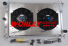 Ford Falcon BA BF V8 3ROW Alloy Radiator & Fan (2002-2008)