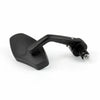 Motorcycle Black 7/8" Aluminum Rearview Mirrors (F2)
