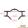 Harley Touring '09-Up Highway Pegs Crash Bar Engine Guard