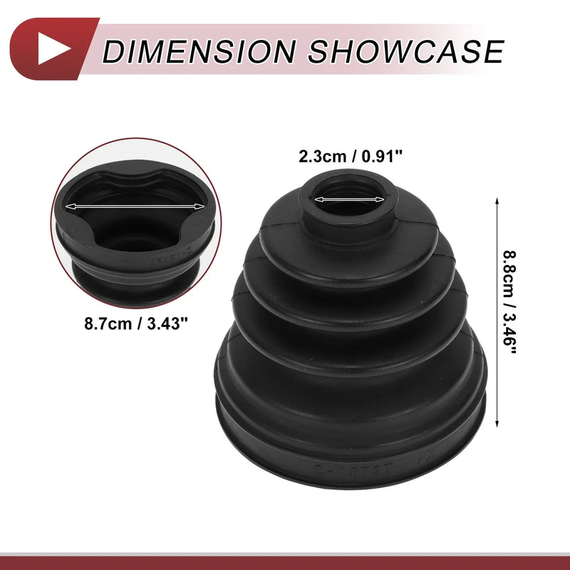 Mini Cooper Inner CV Joint Boot Kit w/ Clamps (2017-2023)