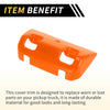 Jeep Wrangler JL JLU (2018-2024) Orange Rear Window Switch Panel Trim Cover